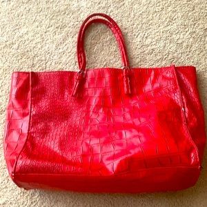 Red Braciano tote bag